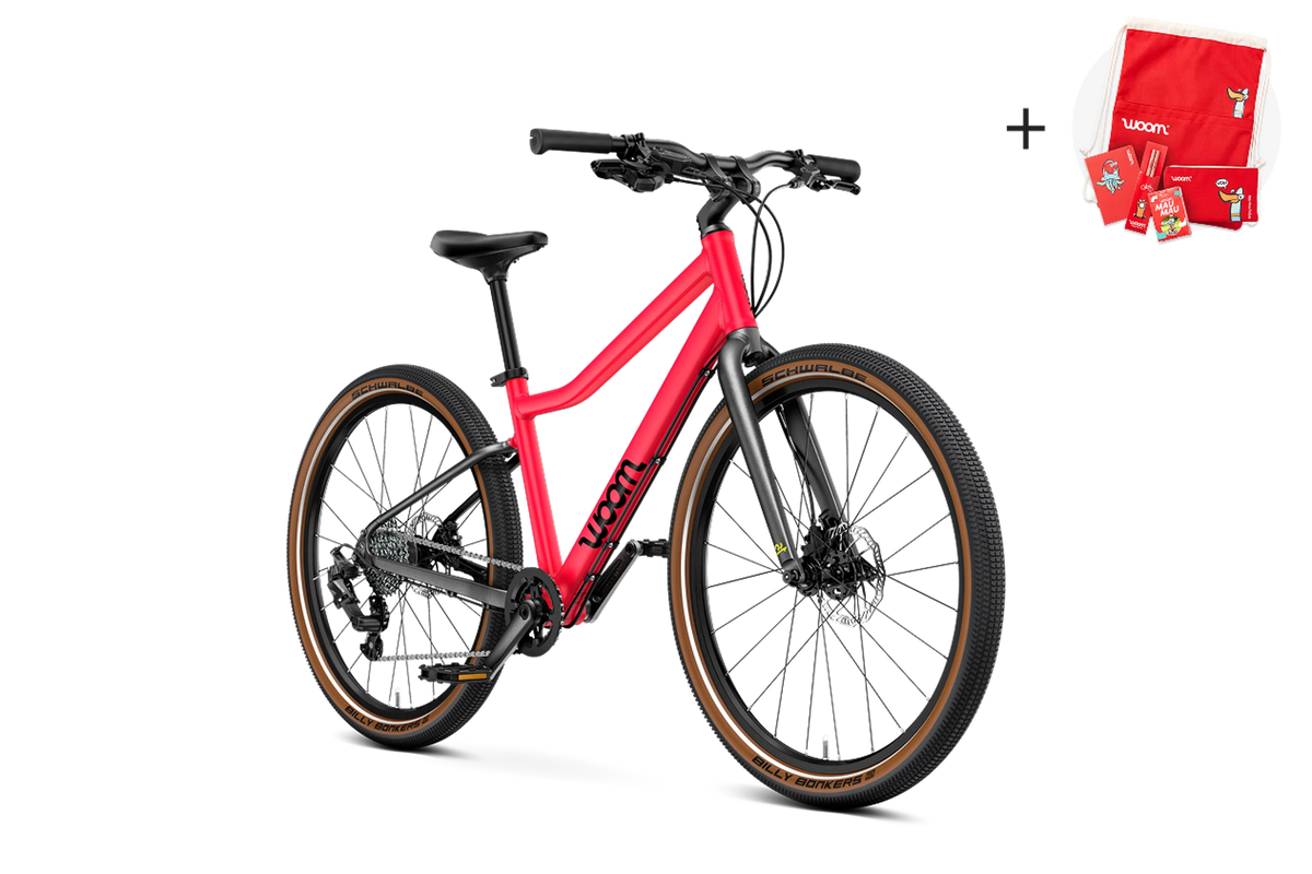 Woom EXPLORE 5 24-inch kids' bike, product view