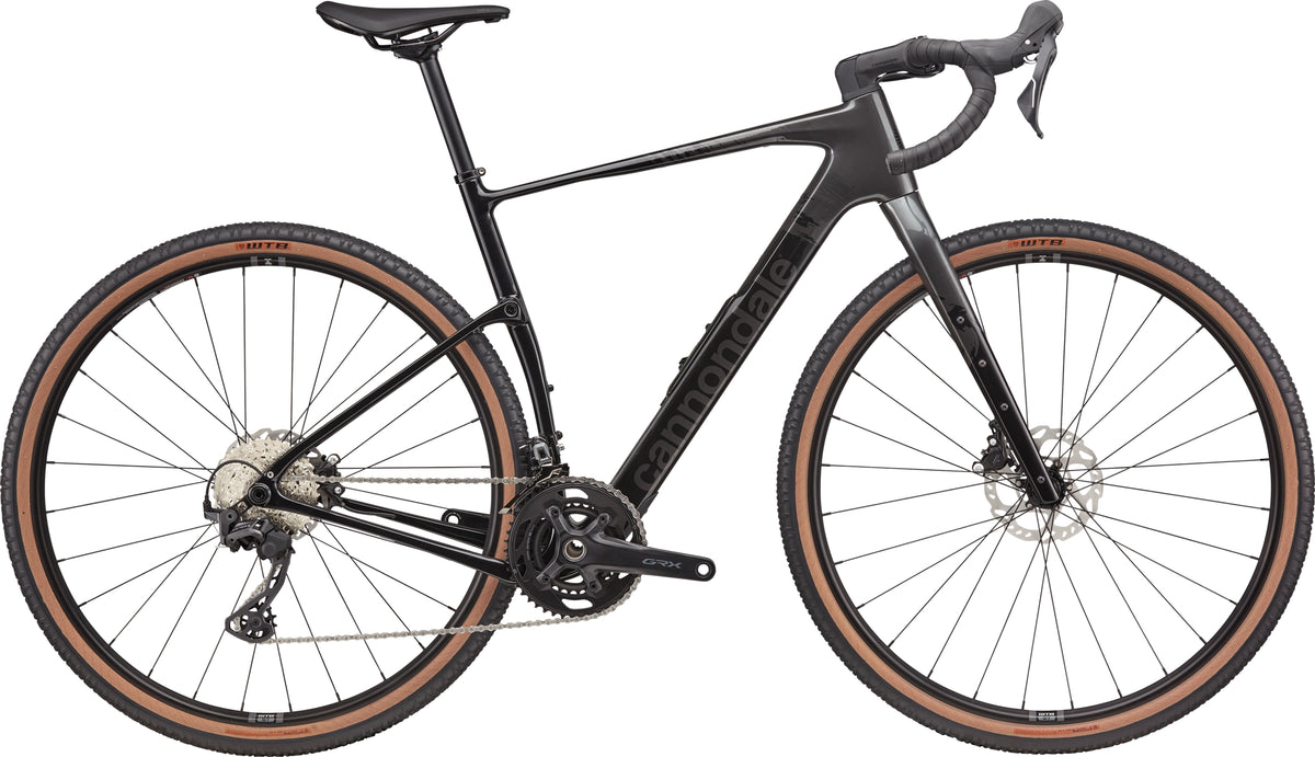 Cannondale Topstone Carbon 3 GRX 2x Smoke Black – side view