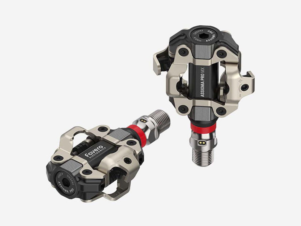 Favero Assioma PRO MX-1 Single-Sided Power Meter Pedals – SPD Compatible