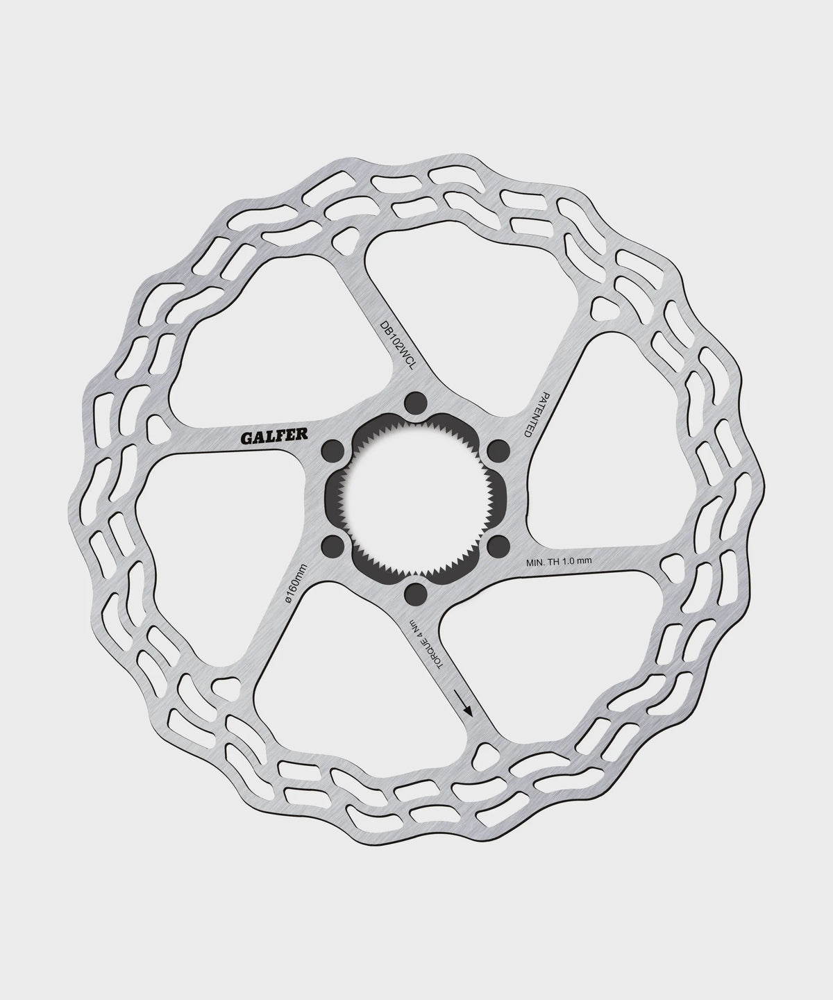 Galfer Wave Road Disc Rotor - Centerlock
