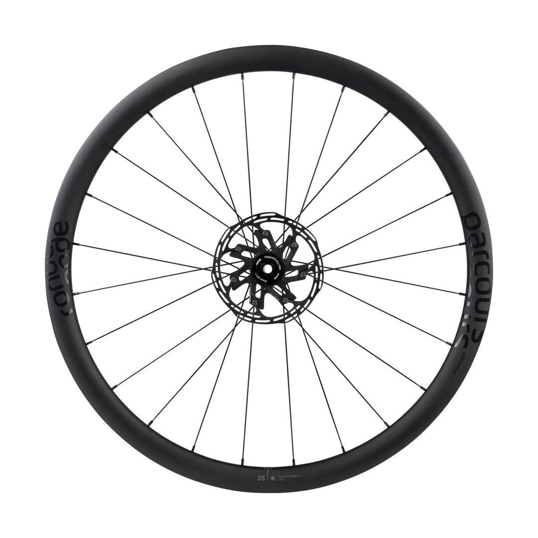 Parcours Carbon Ronde Disc Brake Road Wheelset - 35/39mm Depth