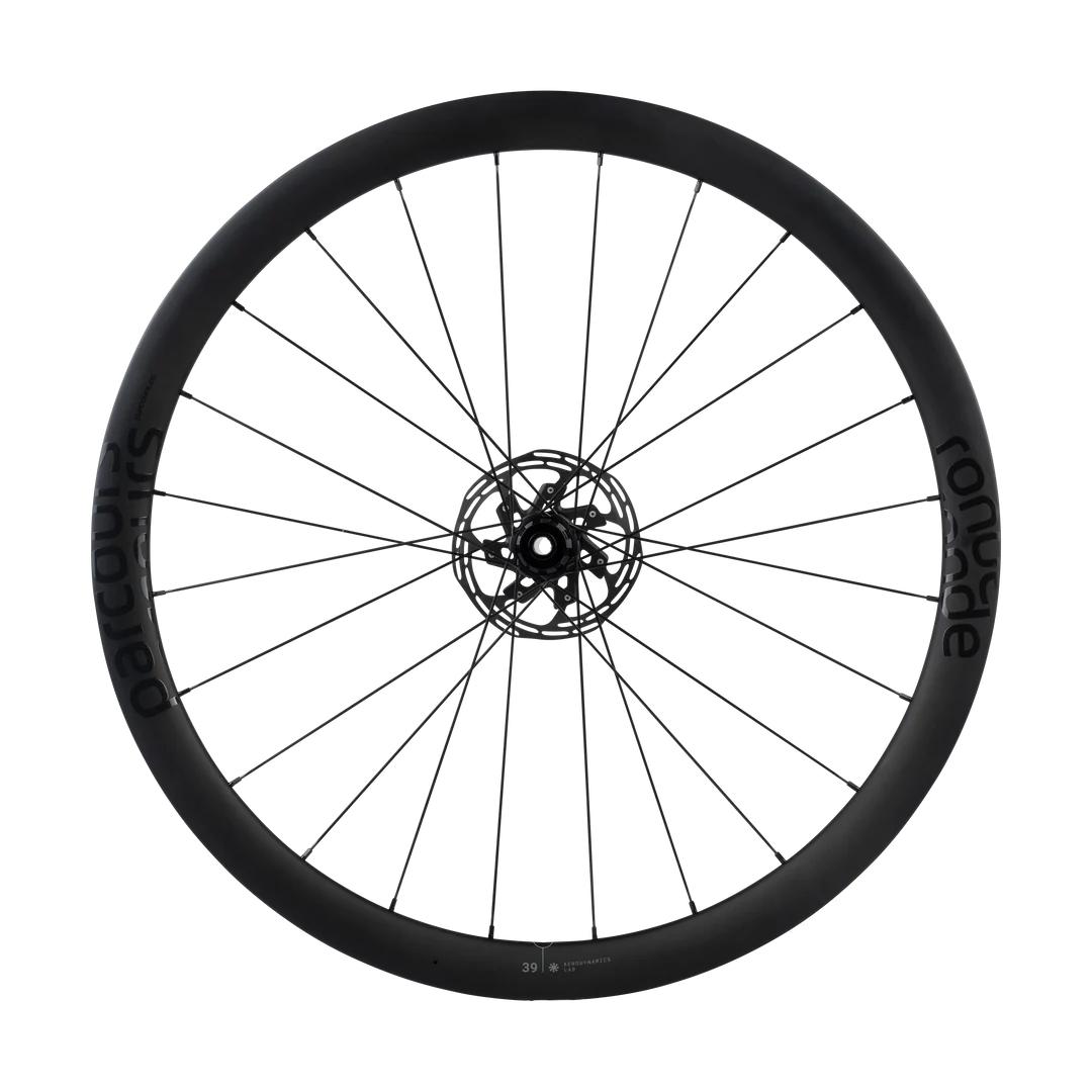 Parcours Carbon Ronde Disc Brake Road Wheelset - 35/39mm Depth