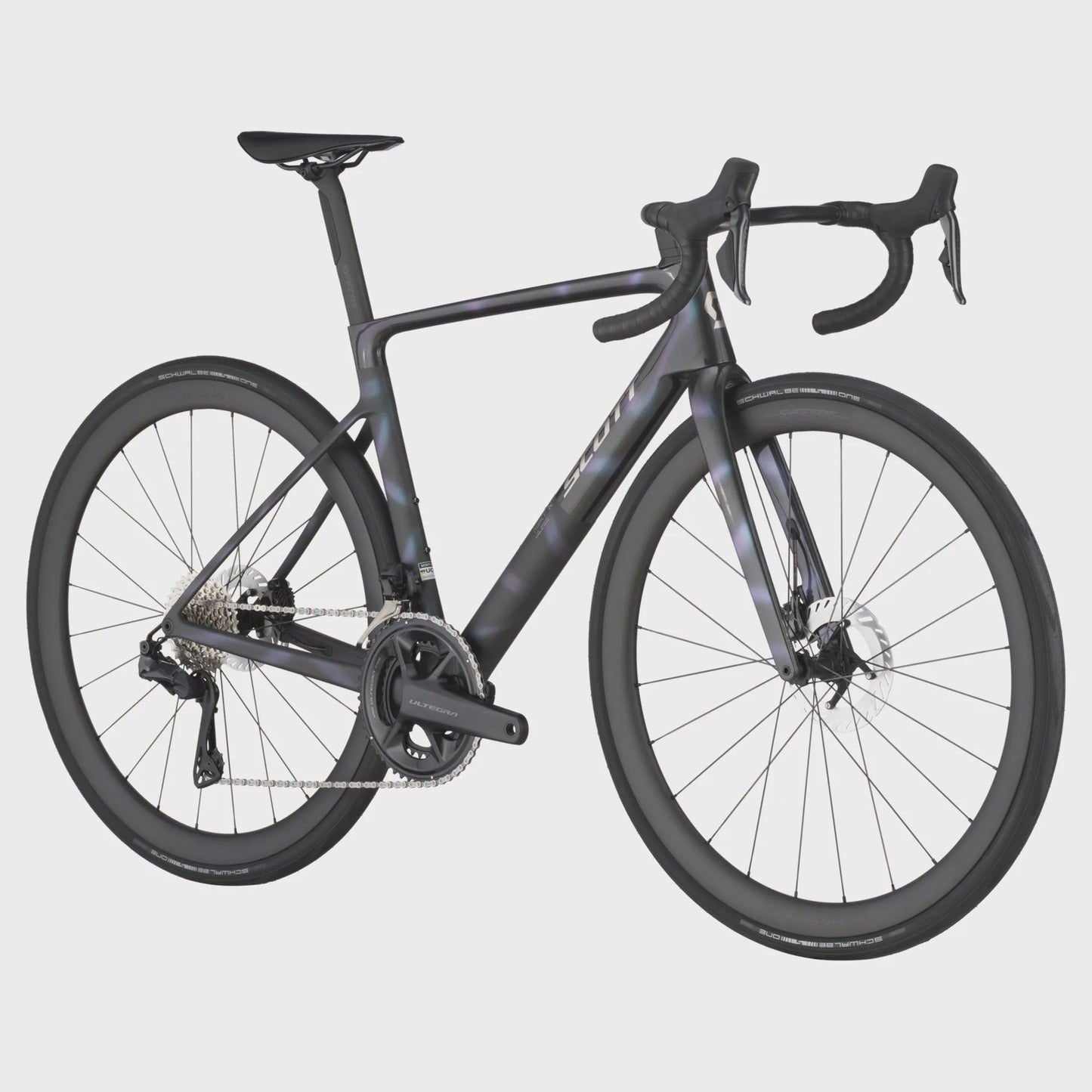SCOTT Addict RC 10 carbon road bike in Sunbeam Black