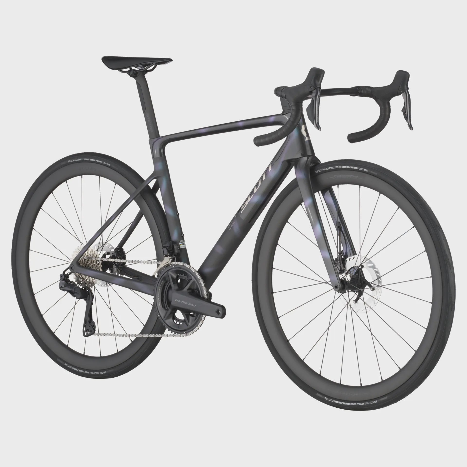 SCOTT Addict RC 10 carbon road bike in Sunbeam Black