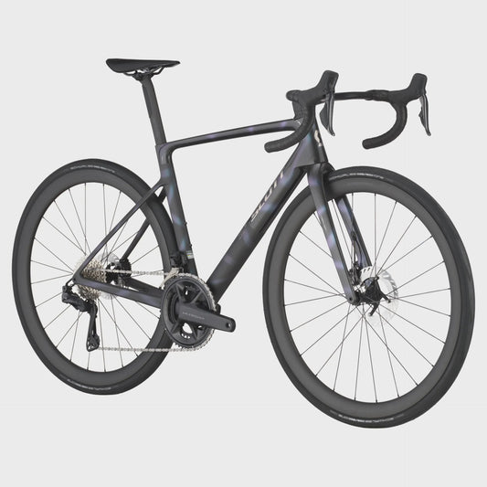 SCOTT Addict RC 10 carbon road bike in Sunbeam Black