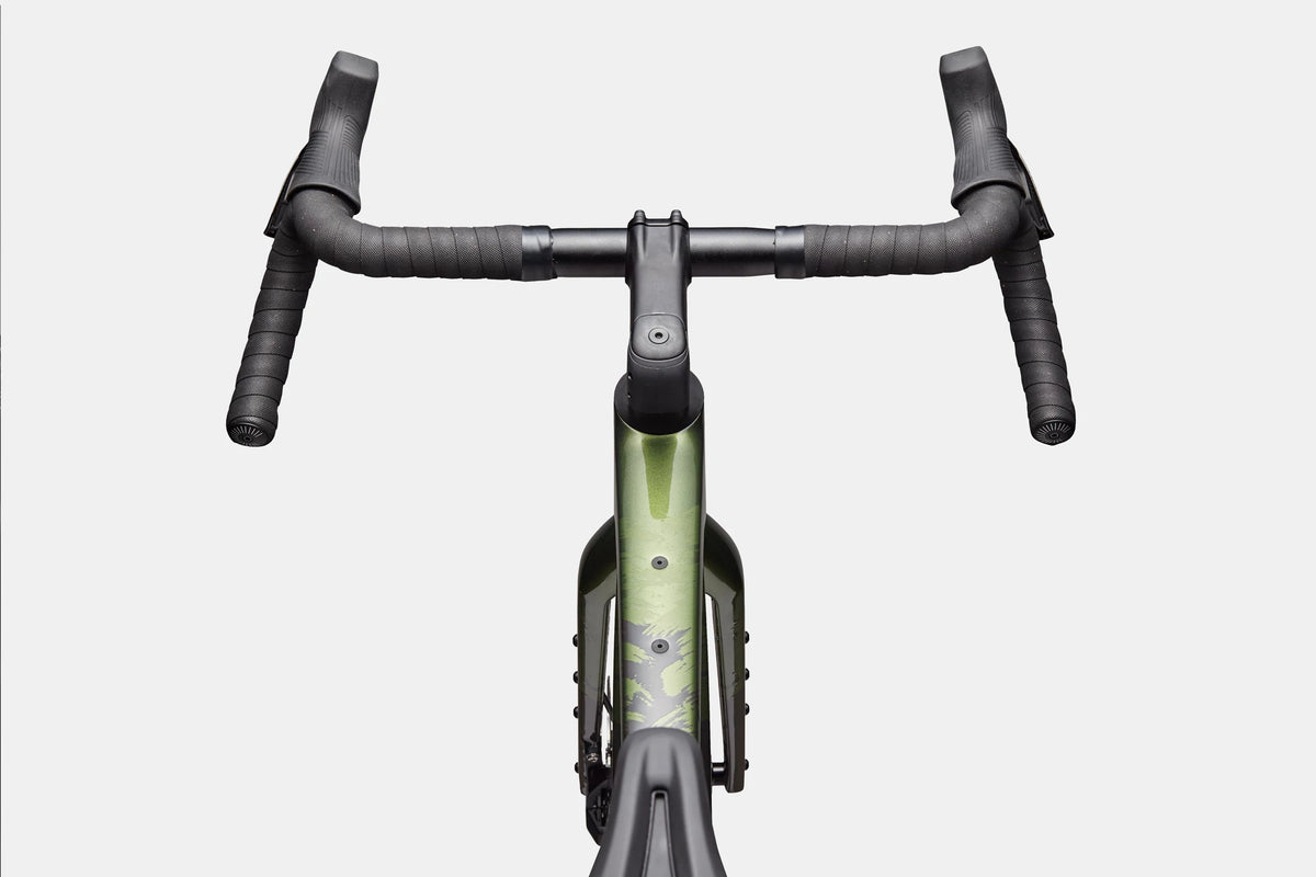 Cannondale Topstone Carbon 2 AXS 1x Spruce Green – cockpit detail