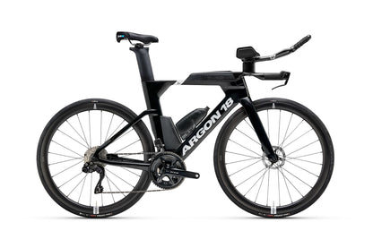 Argon 18 E117  Shimano 105 Di2 Tri Bike - Black - EX DISPLAY