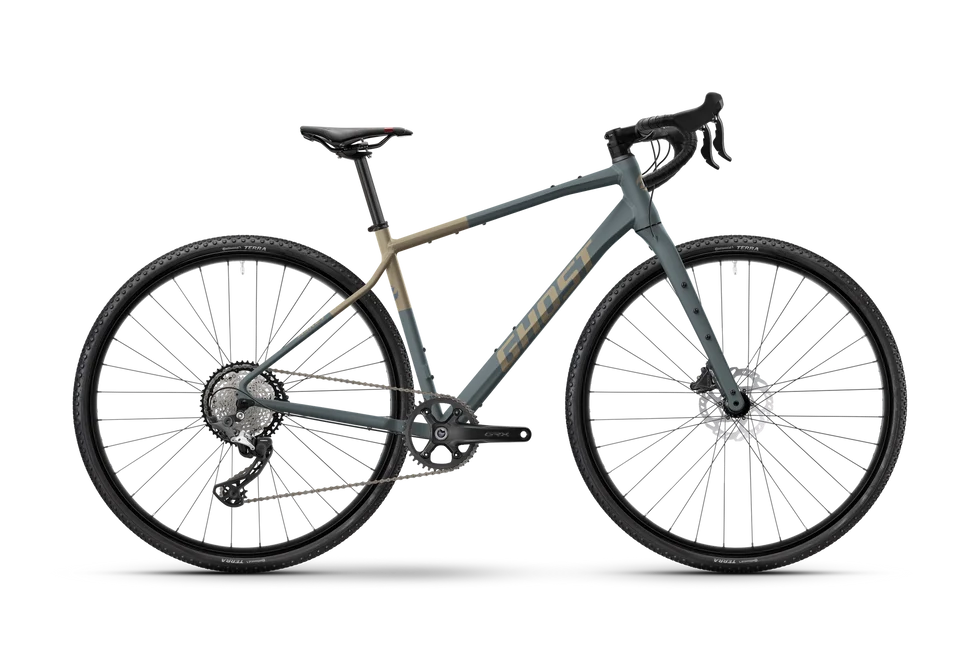 Ghost Asket Gravel Bike 2026 - Slate Blue/Beige