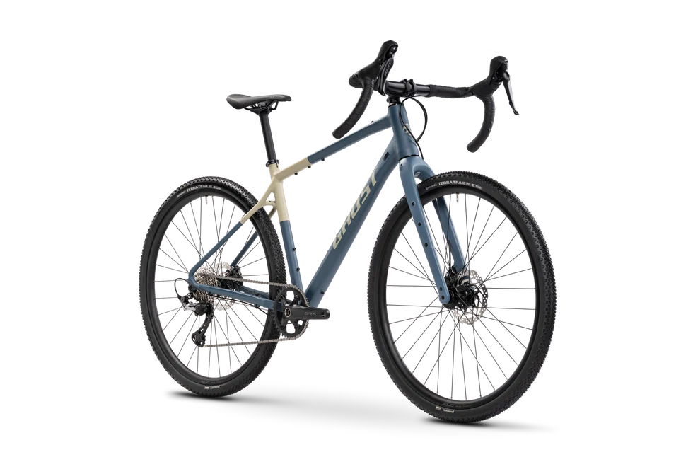 Ghost Asket Gravel Bike 2026 - Slate Blue/Beige