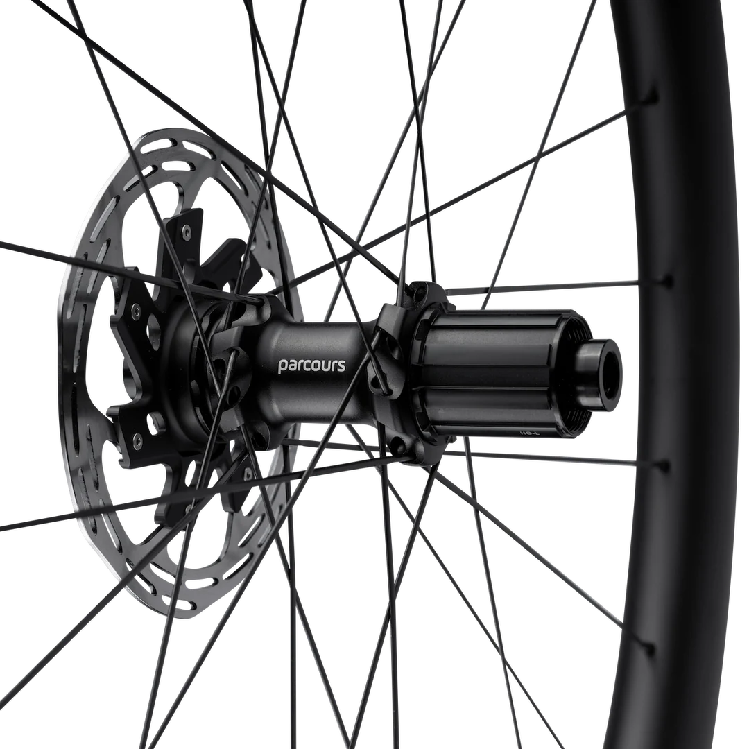 Parcours Carbon Ronde Disc Brake Road Wheelset - 35/39mm Depth