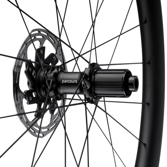 Parcours Carbon Ronde Disc Brake Road Wheelset - 35/39mm Depth