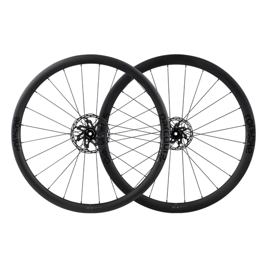 Parcours Carbon Ronde Disc Brake Road Wheelset - 35/39mm Depth