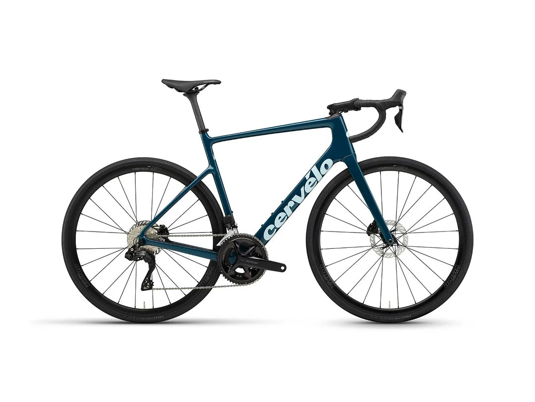 Cervélo Caledonia Shimano 105 Di2 road bike in Nightshift – side view