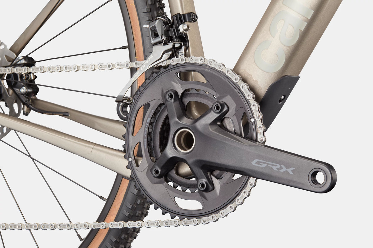 Cannondale Topstone Carbon 3 GRX 2x Chalk – GRX crankset detail