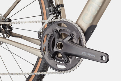 Cannondale Topstone Carbon 3 GRX 2x Chalk – GRX crankset detail
