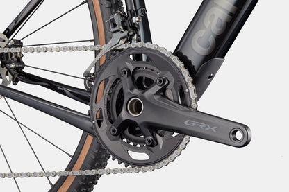 Cannondale Topstone Carbon 3 GRX 2x Smoke Black – GRX crankset detail