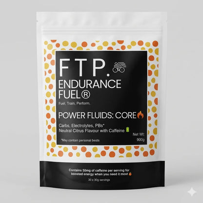 FTP Power Fluids Carbohydrate & Electrolyte Drink Mix - 900g