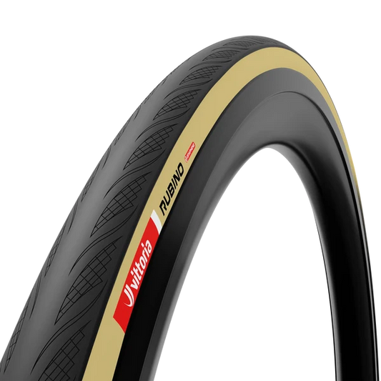 Vittoria Rubino V folding non-tubeless road tyre tan sidewall