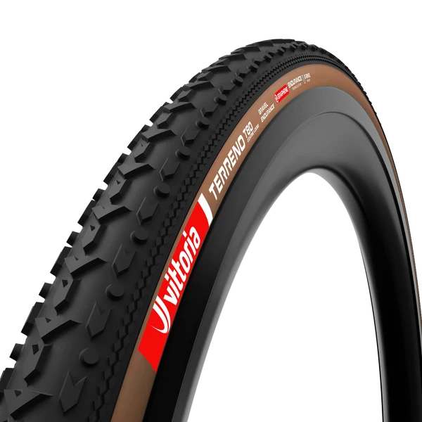 Vittoria Terreno T80 Coarse Loose gravel tyre tan sidewall