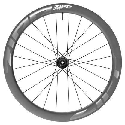 Zipp 404 S carbon wheel with Dark Grey graphics